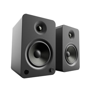 Kanto YU6 Powered Speakers with Bluetooth and Phono Preamp, Matte Black