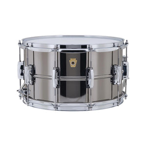 Ludwig LB408 8x14inch Black Beauty Brass Snare Drum, Smooth Shell, Imperial Lugs