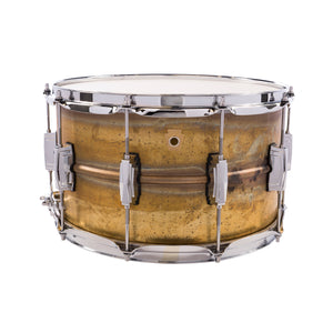 Ludwig LB484R 8x14inch Raw Brass Phonic Snare Drum