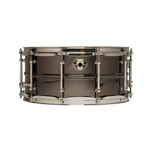 Ludwig LW6514CDIR 6.5x14inch Black Magic Snare w Chrome Hardware and 2.3mm Hoops