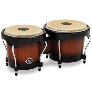 Latin Percussion LP601NY-VSB City Wood Bongo, Vintage Sunburst