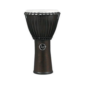 Latin Percussion LP724C 11inch World Beat FX Rope Tuned Djembe, Synthetic Head, Copper