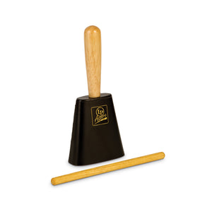 Latin Percussion LPA900-BK Aspire E-Z Grip Cowbell On Handle, Black