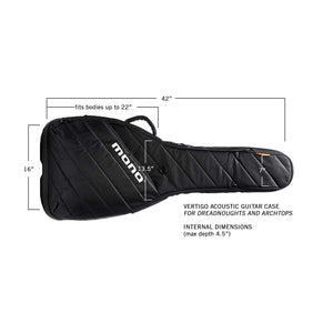 MONO Vertigo Acoustic Guitar Case, Black