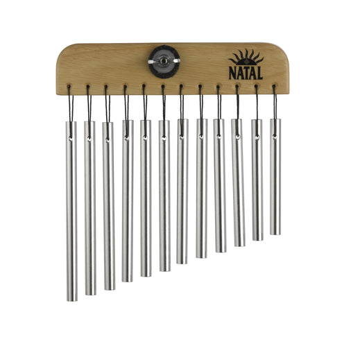 Natal BC-12-S Bar Chimes 12 Bars, Natural Aluminium