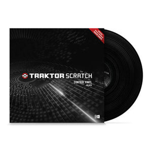 Native Instruments Traktor Scratch Control Vinyl Black (Compatible With Older Traktor Scratch)