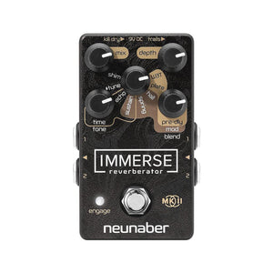 Neunaber Immerse Reverberator MKII Guitar Effects Pedal