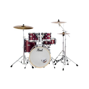 Pearl EXX725PC-760 Export EXX 5-Piece Shell Pack w/o Hardware (2218B/1208T/1309T/1616F/1455S), Burgundy