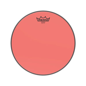 Remo BE-0312-CT-RD 12inch Emperor Colortone Tom Batter Drum Head, Red