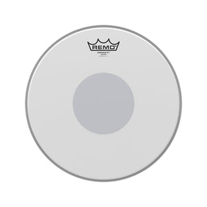 Remo BX-0112-10 12inch Batter Emperor X Coated Black Dot Bottom Drum Head