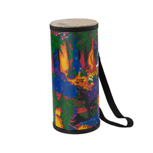 Remo KD-1506-01 6inch Kids Percussion Konga Drum, Fabric Rain Forest