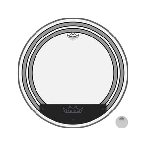 Remo PW-1322-00 22inch Powersonic Clear Bass Drum Head