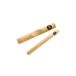 MEINL Percussion CL2-HW African Solid Wood Claves, Hardwood