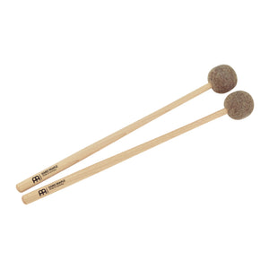 MEINL Percussion MPM1 12 1/2inch Percussion Mallet, Big Felt Head, Med-Hard, Maple