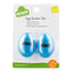 NINO Percussion NINO540SB-2 Plastic Egg Shaker, Pair, Sky Blue