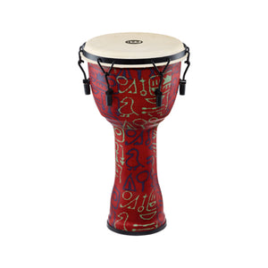 MEINL Percussion PMDJ1-M-G 10inch Mechanical Tuned Travel Series Djembe, Goat Head, Pharaoh's Script