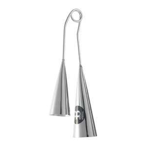 MEINL Percussion STBAG2-CH Modern Style Agogo Bell, Large, Chrome