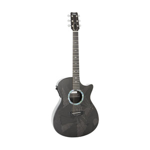 Rainsong BI-OM1000N2 Black Ice Series Acoustic Guitar w/Case