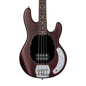 Sterling by Music Man Ray4 StingRay Bass Guitar, RW FB, Walnut Satin (RAY4-WS-R1)