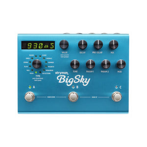 Strymon BigSky Reverb Guitar Effects Pedal