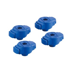 TAMA QC8BB4 Quick Set Cymbal Mates, Blue, 4pcs/Set