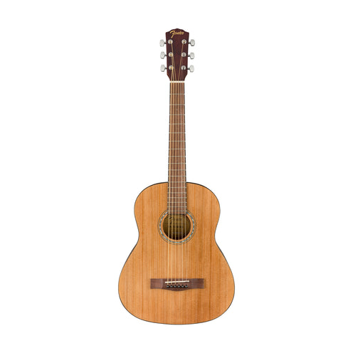 Fender FA-15 3/4 Size Steel String Acoustic Guitar w/Bag, Walnut FB