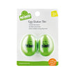 NINO Percussion NINO540GG-2 Plastic Egg Shaker, Pair, Grass Green